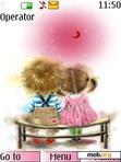 Download mobile theme Cute Love