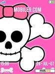 Download mobile theme Girly Skull