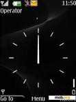 Download mobile theme Swf Black Clock