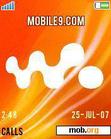 Download mobile theme Walkman_orange