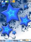 Download mobile theme Blue Stars