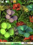 Download mobile theme Animated Flowers