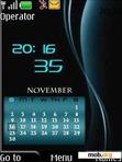 Download mobile theme Calendar abstract 2