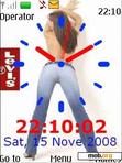 Download mobile theme Levis Clock