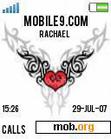 Download mobile theme Tribal heart 3