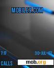 Download mobile theme Blackblue
