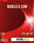 Download mobile theme Abstract Red