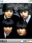 Download mobile theme The Beatles Animated