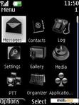 Download mobile theme Black n White