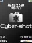 Download mobile theme Cyber-Shot animated