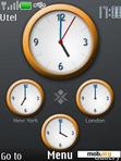 Download mobile theme World Clock