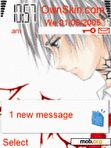 Download mobile theme anime handsome