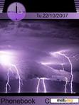 Скачать тему lightning_purple