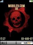 Download mobile theme Gears of War