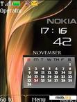 Download mobile theme Nokia Orange