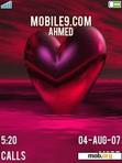 Download mobile theme heart animation2