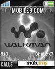 Download mobile theme Black Walkman