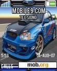 Download mobile theme Subaru Wrc