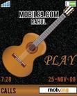 Download mobile theme ANIMATED GUITAR