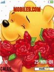 Download mobile theme animated sweet pooh
