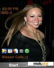 Download mobile theme Mariah Carey.