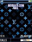 Download mobile theme Louis Vuitton Blue