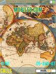 Download mobile theme World map
