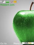 Скачать тему Apple Green