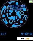 Download mobile theme blue mangenkyou sharingan