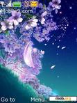 Download mobile theme Falling Flower