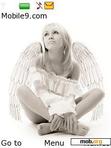 Download mobile theme Girl White Angel