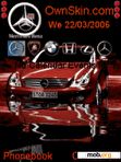 Download mobile theme mercedes red