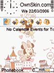 Download mobile theme mickey & minnie