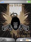 Download mobile theme Hip Hop Gorilla