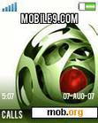 Download mobile theme Green Ball