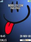 Download mobile theme Smiley animated