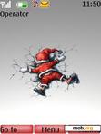 Download mobile theme Drunk Santa