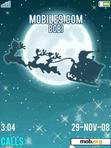 Download mobile theme Christmas animated