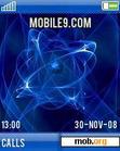 Download mobile theme Blue Atom