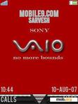 Download mobile theme Vaio Red