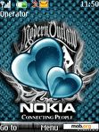 Скачать тему Animated Nokia Love