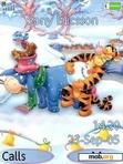 Download mobile theme Cute Winter