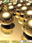 Download mobile theme Gold_Balls