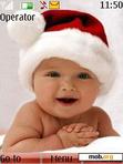 Download mobile theme Santa Baby