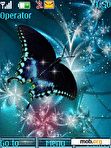 Download mobile theme Animated Butterfly Spendour