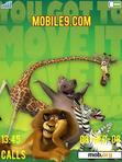 Download mobile theme Madagascar 2