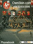 Download mobile theme house xmas