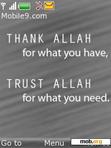 Download mobile theme Allah