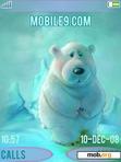 Download mobile theme Snow Bear