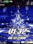 Download mobile theme Clock New Year v.3